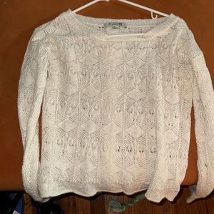 White Knit Sweater